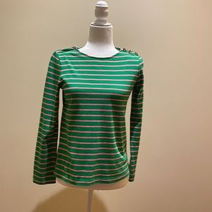 Tory Burch top, 100% cotton.